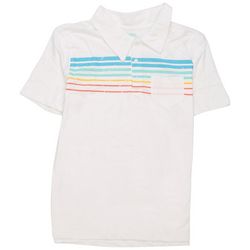 Dot & Zazz Big Boys Stripe Polo Shirt