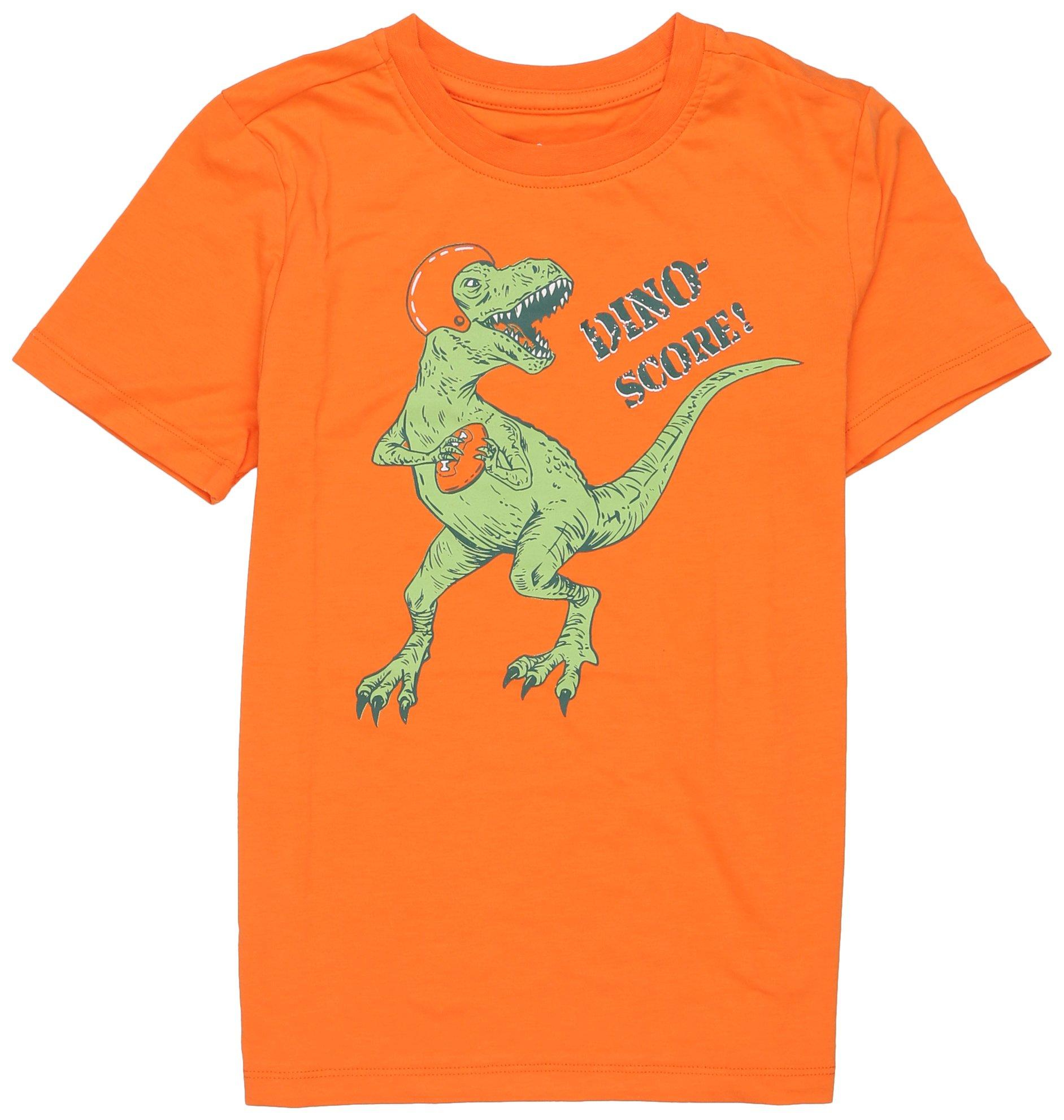 Big Boys Dino-Score Short Sleeve T-Shirt