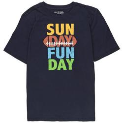 Big Boys Sunday Funday Short Sleeve T-Shirt