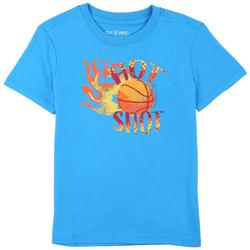 Little Boys Basketball Short Sleeve T-Shirt