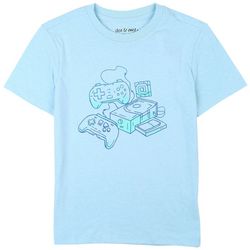 DOT & ZAZZ Big  Boys Gamer Short Sleeve T-Shirt