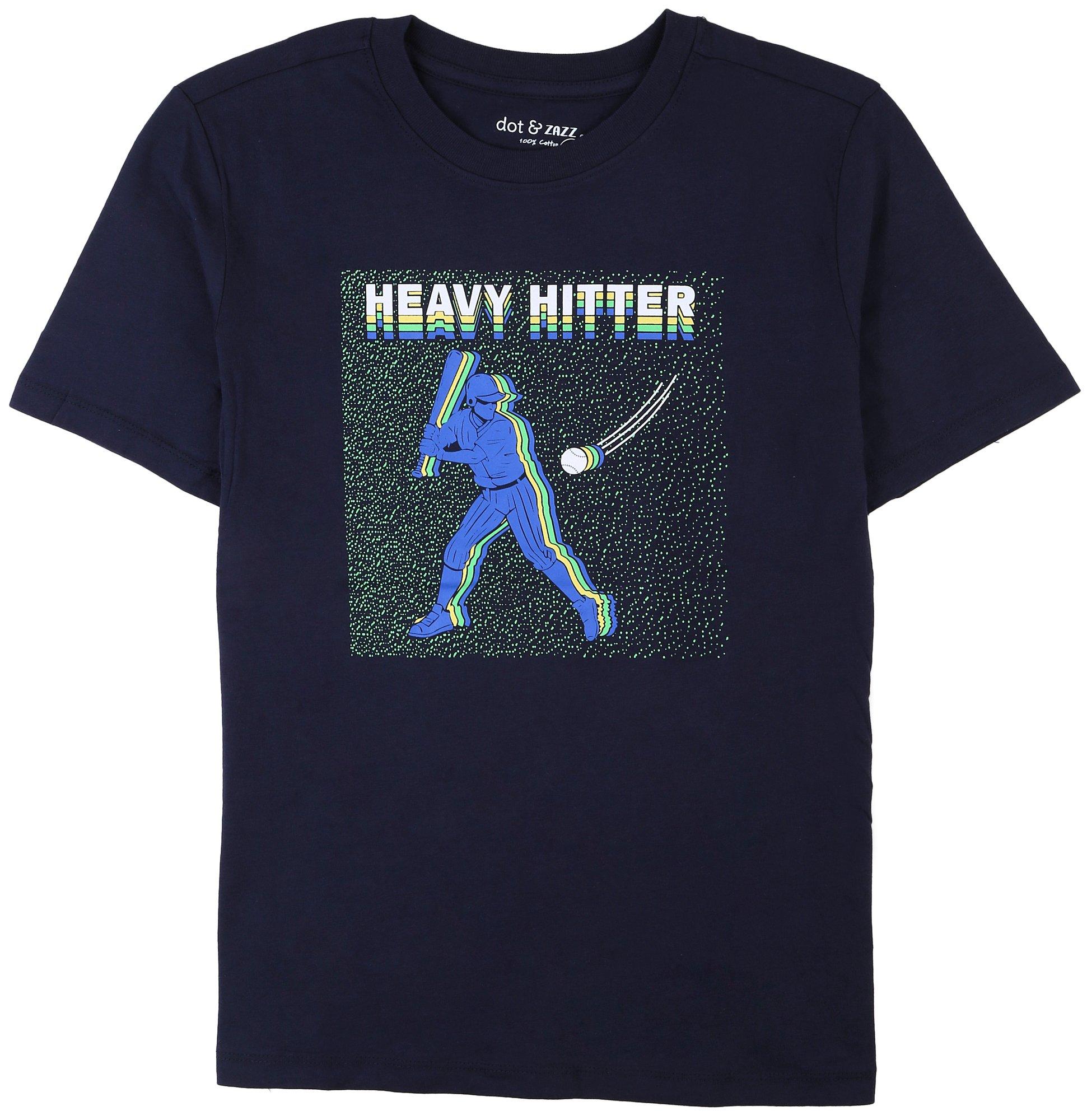 DOT & ZAZZ Big Boys Baseball Short Sleeve T-Shirt