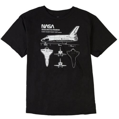 Big Boys NASA Diagram Short Sleeve Shirt