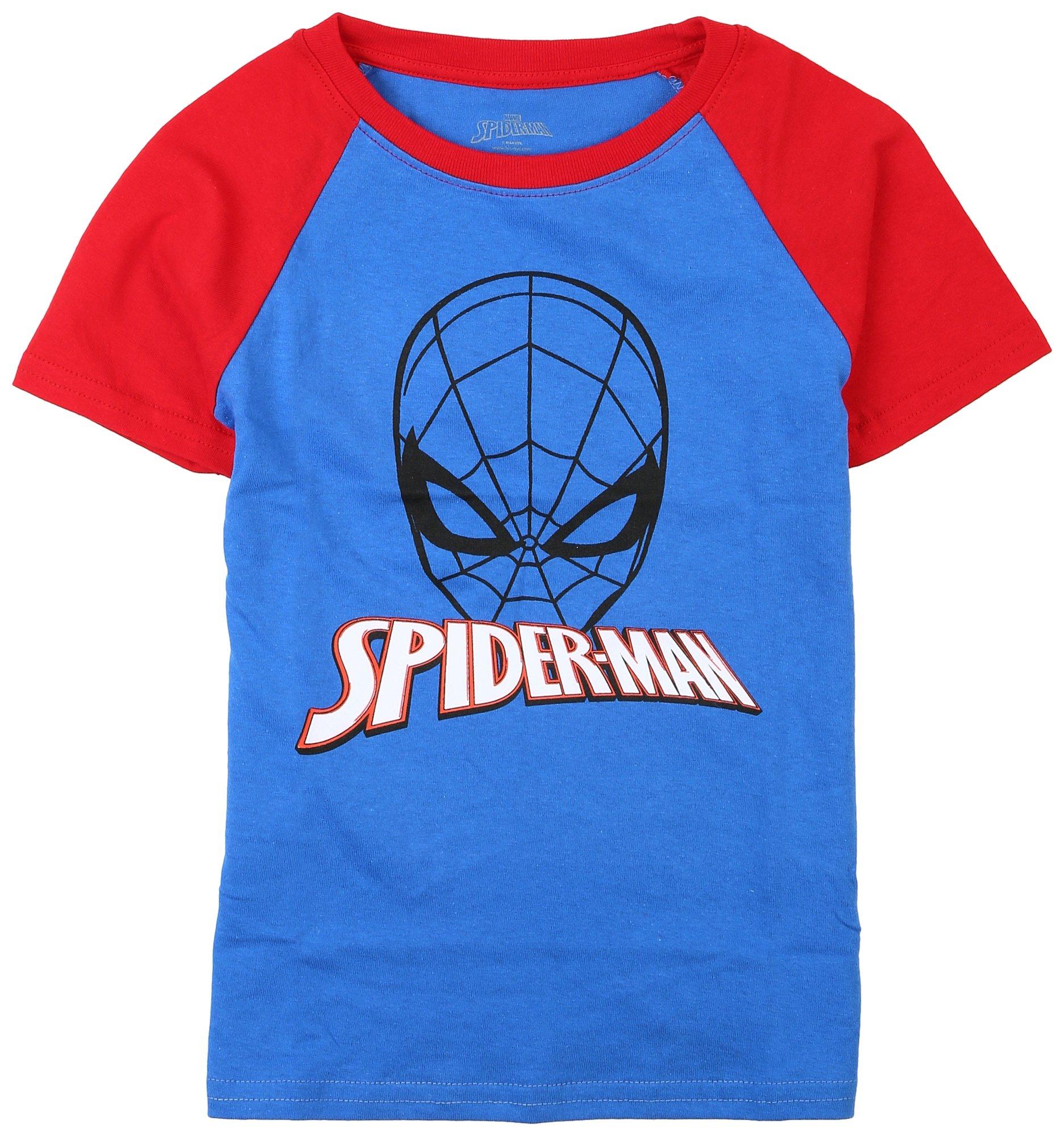 Marvel Big Boys Spider-man Short Sleeve T-Shirt