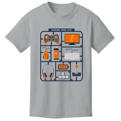 Big Boys Gaming Grid T-Shirt