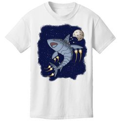 Awayalife Big Boys Astro Shark T-Shirt