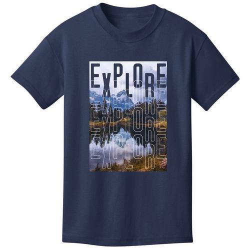 Awayalife Big Boys Explore Nature T-Shirt