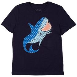 Big Boys Americana Shark Short Sleeve T-Shirt