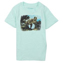 Dot & Zazz Little Boys Real Dino Short Sleeve T-Shirt