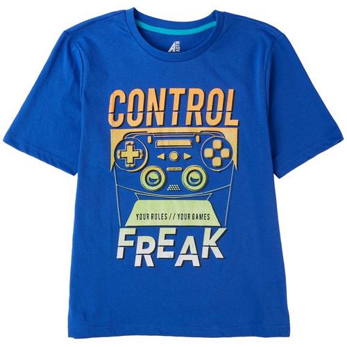 ADTN Big Boys Control Freak Short Sleeve T-Shirt