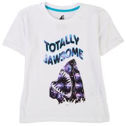 Little Boys Totally Awesome Shark T-Shirt