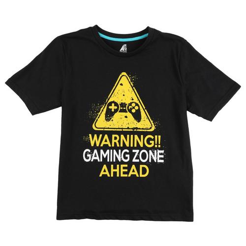 ADTN Big Boys Warning Game Zone Sinage Short