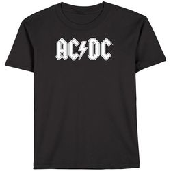 ACDC Little Boys Logo Screen Print T-Shirt