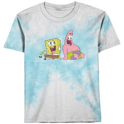 SpongeBob Squarepants Big Boys Tie Dye Character T-Shirt