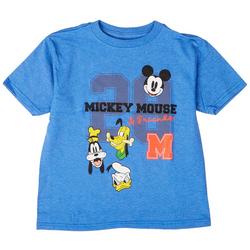 Little Boys Mickey & Friends Short Sleeve Shirt