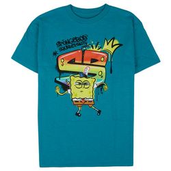 Spongebob Squarepants Big Boys Graphic  T-Shirt