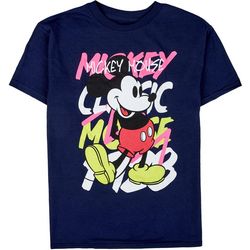 Disney Big Boys Mickey Mouse Graphic Short Sleeve T-Shirt