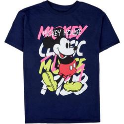 Big Boys Mickey Mouse Graphic Short Sleeve T-Shirt
