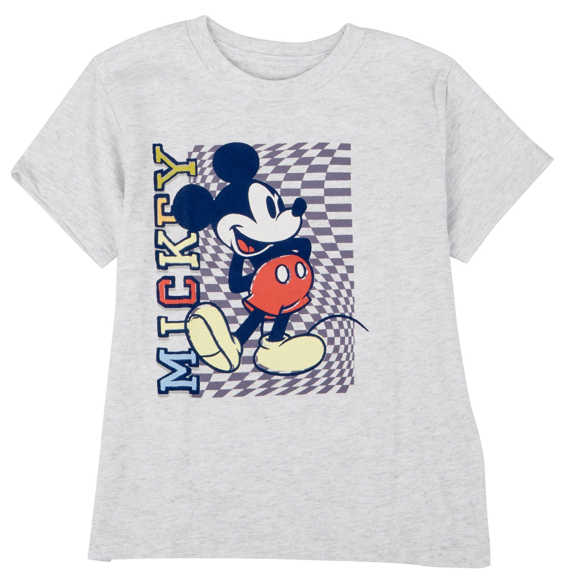 Disney Little Boys Mickey Mouse Warp Graphic Tee