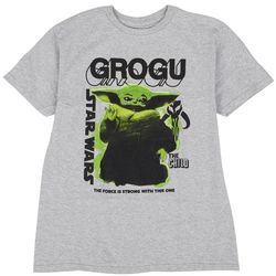 Star Wars Big Boys Grogu  Baby Yoda Graphic T-Shirt