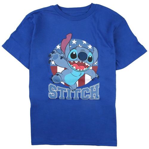Big boys Americana Stitch Short Sleeve T-Shirt