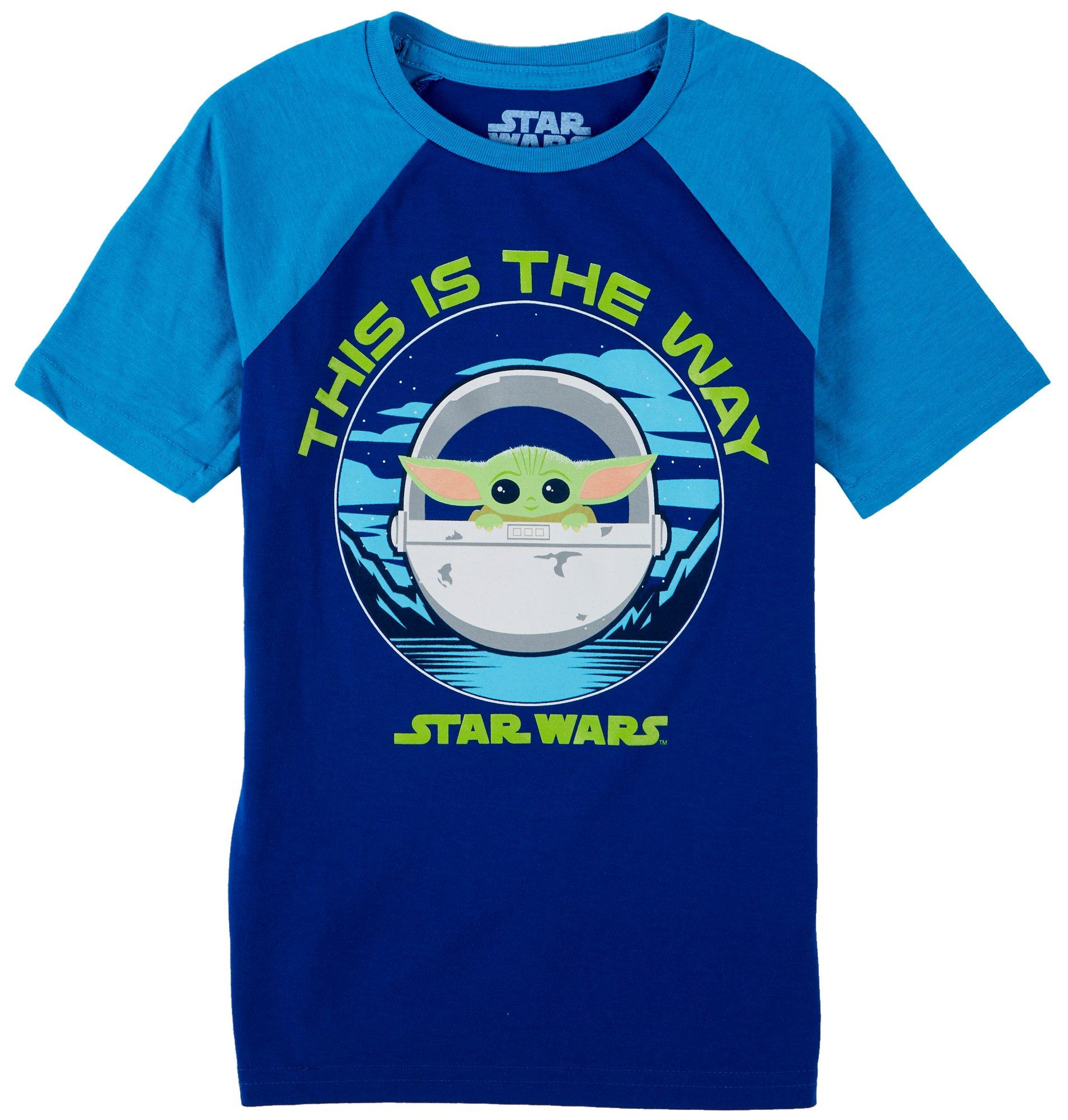 Big Boys Yoda This Is The Way Short Sleeve T-Shirt