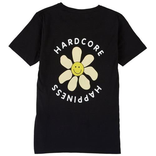 Denim & Flower Big Boys Smiley Flower T-Shirt