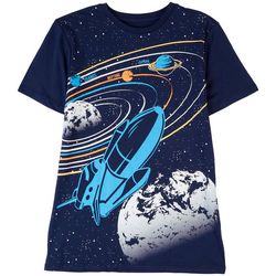 Dot & Zazz Big Boys Solar System Screen Print T-Shirt