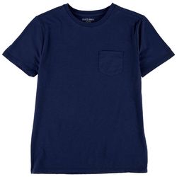 Dot & Zazz Big Boys Heathered Chest Pocket T-Shirt