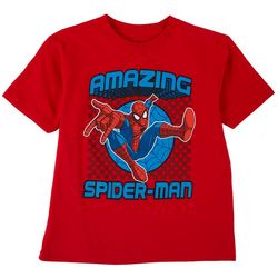 Marvel Little Boys Amazing Spiderman Short Sleeve T-Shirt