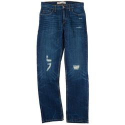 Levi's Big Boys 502 Regular Distressed Denim Jeans