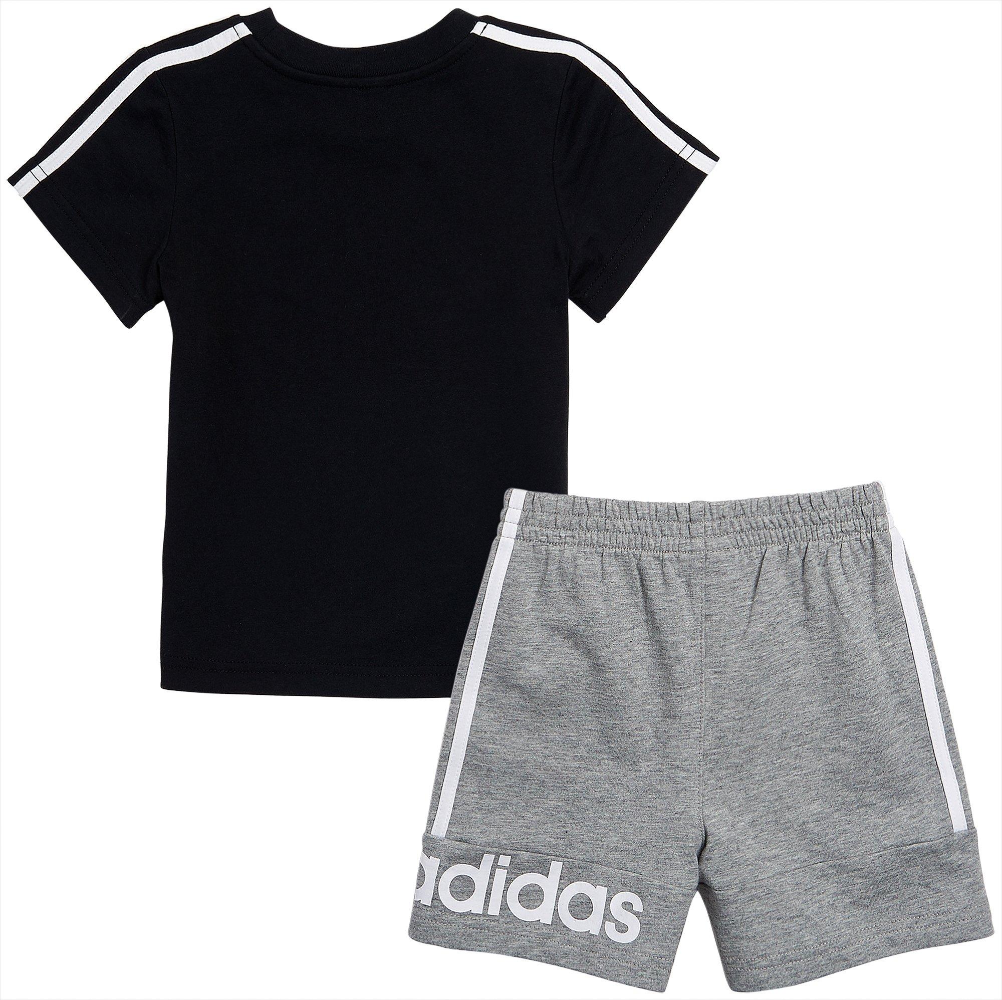 boys adidas shorts and shirt