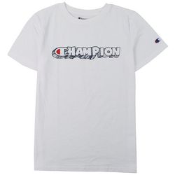 Champion Big Boys Cartoon Sketch Champion Screen T-shirt