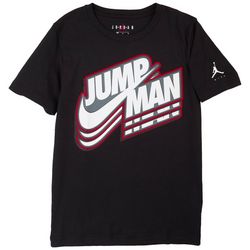 Jordan Big Boys Jumpman Patch T-Shirt