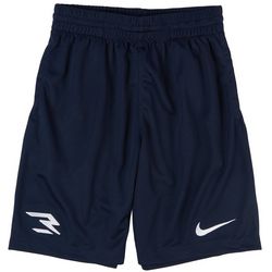 Nike Big Boys Drawstring Inside Mesh Shorts