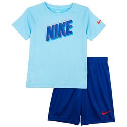 Nike Little Boys Dri-Fit Nike Raglan T-Shirt