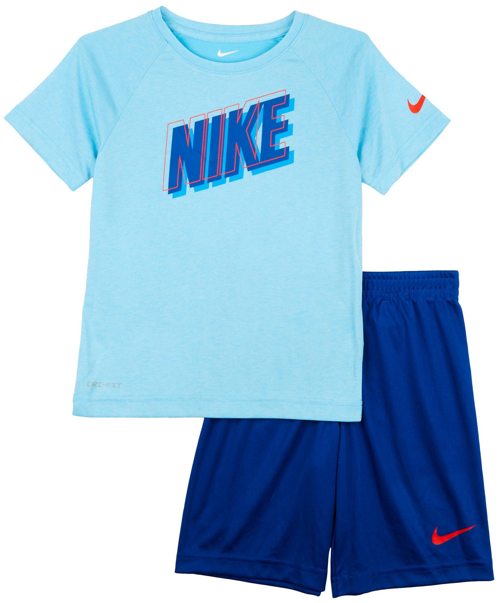 Little Boys Dri-Fit Nike Raglan T-Shirt