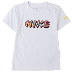 Nike Little Boys Tie Dye Logo Short Sleeve T-Shirt
