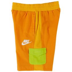 Nike Little Boys Solid Pull On Cargo Pocket Shorts