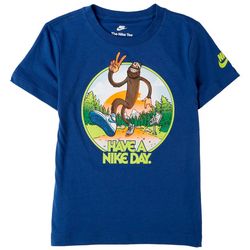 Nike Little Boys Swoosh Sasquatch Short Sleeve T-Shirt