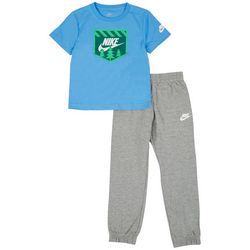 Nike Little Boys 2-pc. Short Sleeve pants Set