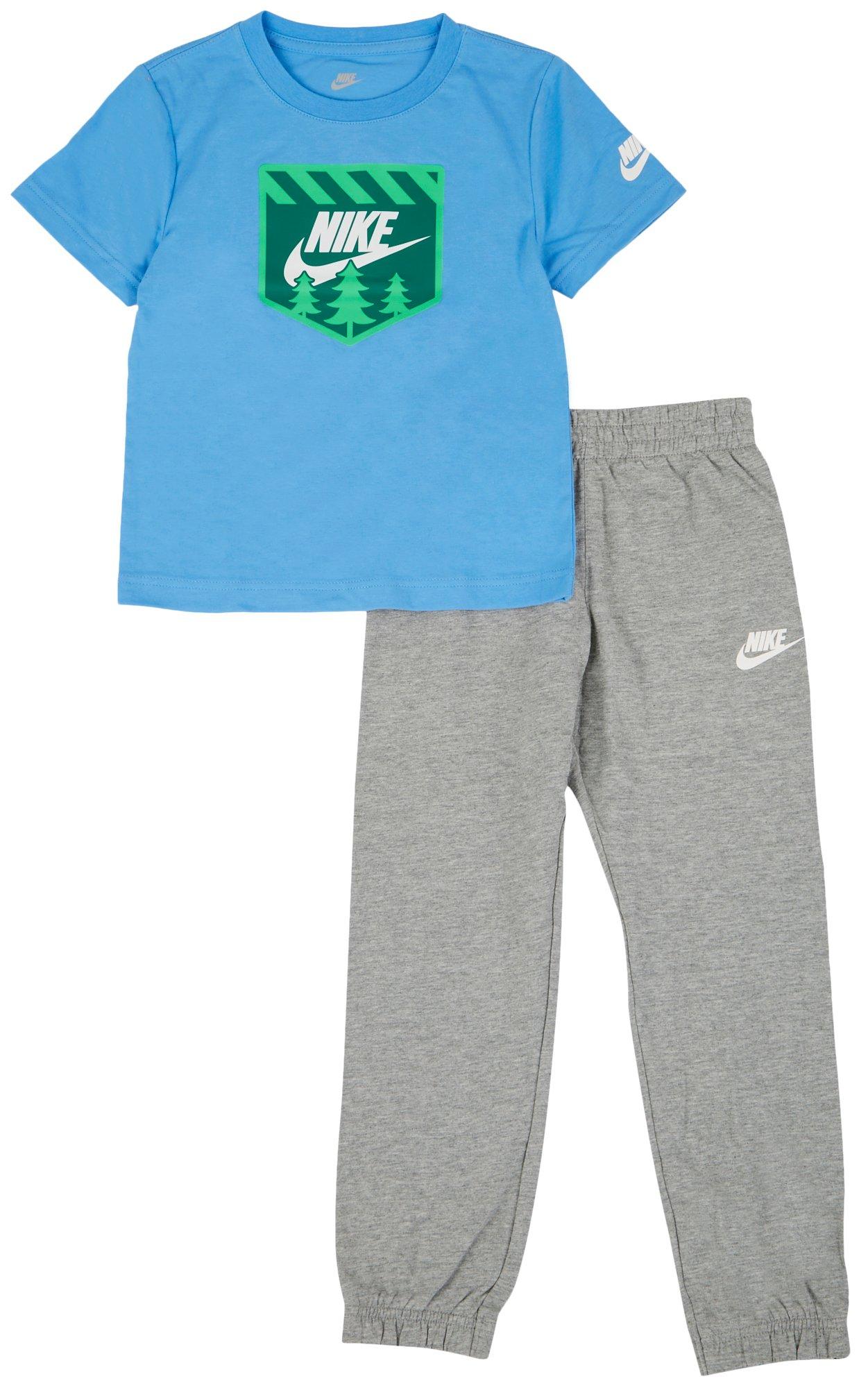 Little Boys 2-pc. Short Sleeve pants Set