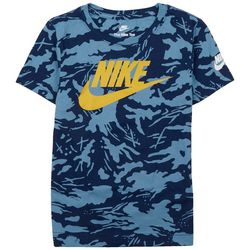 Nike Little Boys Graphic Print Logo T-Shirt