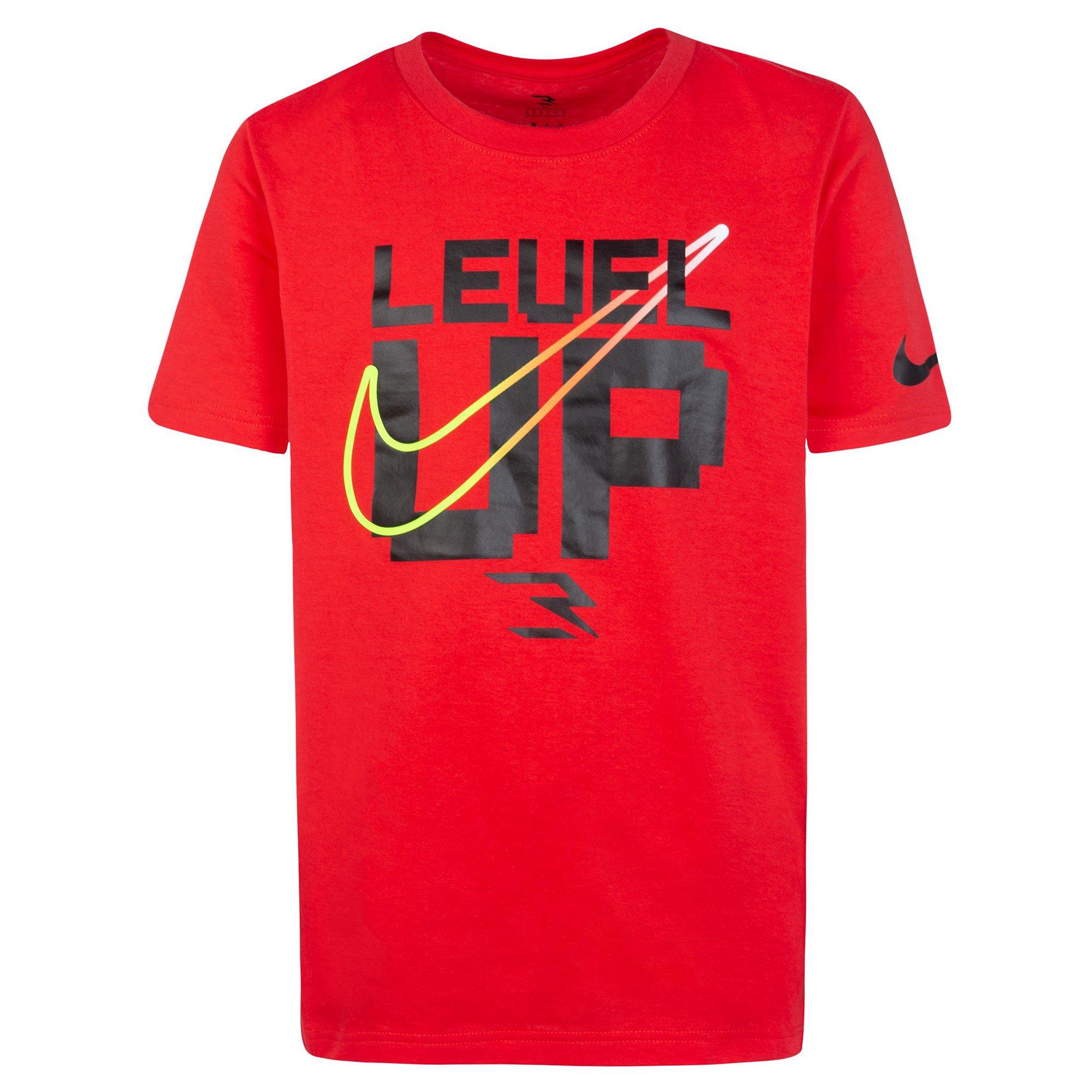 3 Brand by Nike Big Boys Level Up Short Sleeve T-Shirt