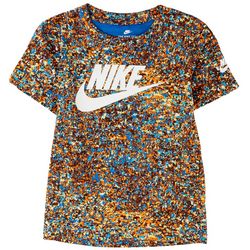 Nike Little Boys Confetti Screen Print T-Shirt