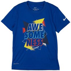 Nike Little Boys Dri-Fit Awesomeness Short Sleeve T-Shirt