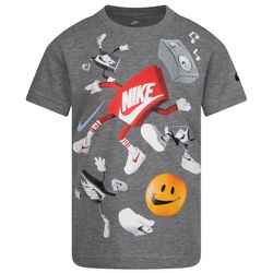 Nike Little Boys Oversized Logo Short Sleeve T-Shirt