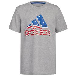 Big Boys USA Logo Short Sleeve T-Shirt