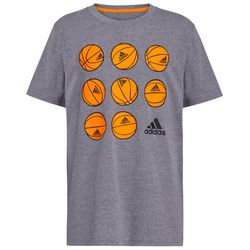 Adidas Little Boys Basketball Short Sleeve T-Shirt