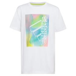 Big Boys Solar Gradient Logo Short Sleeve T-Shirt